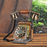 欧式复古电话机创意仿古个性卡通家用时尚可爱美式古典固定座机