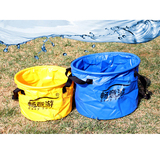 包邮折叠桶洗车用水桶可伸缩塑料便携式多功能10L20升洗车水桶