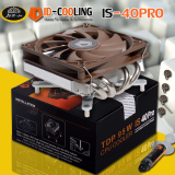 ID-COOLING IS-40pro ITX专用多平台 CPU超薄散热器 温控静音