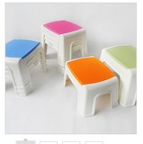 多彩 小凳子 儿童凳 换鞋凳 凳子 塑料 防滑 大中小号 加厚