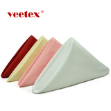 yeetex 纯色全棉口布 酒店西餐厅餐巾布 口布擦杯布不掉毛 热卖