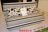 1.25米折叠单双三人田园日韩式简约现代小户型包邮 布艺 沙发床