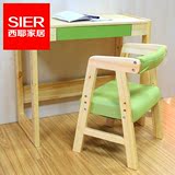实木儿童学习桌椅套装 小学生书桌 可升降课桌椅子家用写字桌台