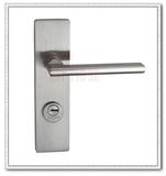 正品霸菱五金锁具不锈钢色执手房门锁通用型室内门套装门钢木门锁