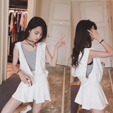 三件套女装韩版短裙套装女夏季韩国2016新款夏装学院风气质时尚潮