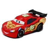 美泰汽车总动员二代彩绘红色95号麦昆黑尾翼合金儿童玩具车模型