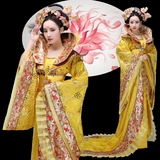 2016中国风女夏大唐武则天民族服装演出服古装汉服仙女摄影写真