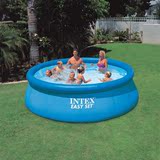 INTEX充气水池大型家庭游泳池多人戏水池婴儿童泳池成人浴池加厚