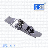NRH/纳汇-5315盾戈尼 不锈钢搭扣 带锁鼻锁扣 工业箱扣 搭扣锁