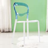 加厚款宜家时尚现代简约塑料餐椅子创意休闲靠背椅子办公椅会议椅