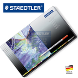 德国STAEDTLER施德楼125M60 60色专业水溶性彩色铅笔填色水溶彩铅