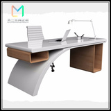 时尚创意个性办公桌老板桌异形办公桌经理桌创意办公桌电脑桌定制