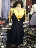 2016韩国smooth正品代购夏季新款百搭气质复古显瘦收腰吊带背带裙