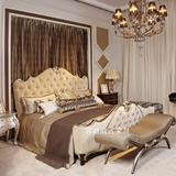 欧式床1.8米双人床 法式1.5米实木床 新古典公主床奢华婚床卧室床