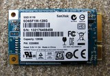 1Gb缓存闪迪SANDISK x110 128G mSATA SSD SATA3企业版