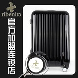 正品日本ITO拉杆箱20寸旅行箱24寸行李箱28寸铝框万向轮 黑色
