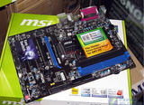 微星NF725T-C35主板 支持DDR2内存 AM2AM3 CPU 全固态二手 超770