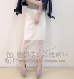 16春 日本卖爆的款式 4月新  CO家 真品 蕾丝 长裙半裙