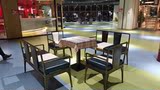 美式复古工业风酒吧桌椅组合 咖啡馆餐厅loft做旧创意铁艺沙发椅