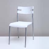 简约时尚塑料餐椅创意个性家用北欧凳子休闲办公靠背椅子特价