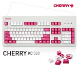 德国进口cherry KC520樱桃情人节键帽 二色成型 原厂高度带增补键