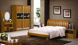 暖暖俪傢套房家具1.5 1.8米板式双人床柜卧室套装组合五件套