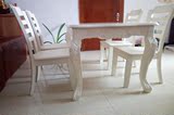 餐桌椅 欧式餐桌椅 4-6人组合餐桌椅 做工精细简洁