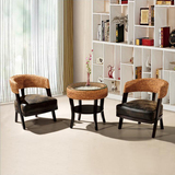 藤椅茶几三件套组合真藤椅子茶餐厅咖啡厅奶茶店休闲桌椅实木藤椅