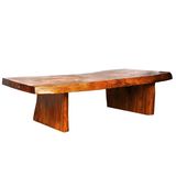 北欧风格实木餐桌原木工作桌书桌美式办公桌实木会议桌个性老板桌
