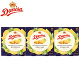 Danisa皇冠曲奇饼干 3盒160g进口美味食品 丹麦风味菠萝注心曲奇