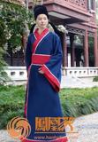 古代服民族服唐装汉服男式中国风古装书生装秀才装平民才子演出服