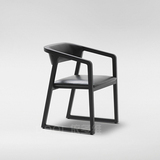 意大利设计师精心设计米兰实木高级书椅餐椅酒店会所售楼处会客椅