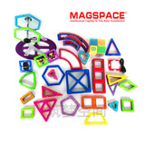 MAGSPACE磁力片积木益智玩具磁性拼装拼插建构片单片配件散片散件