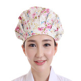 全棉印花手术室帽子护士帽医生帽病人帽食品帽通用系带子5顶包邮