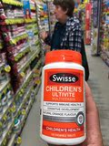 现货Swisse儿童复合维生素咀嚼片120粒橙味宝宝维他命矿物质 澳洲