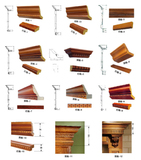 纯实木顶线脚线整体实木橱柜 橱柜门板 装饰线实木门板厂家直销