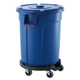 GNF 75L121升塑料储物桶带盖大号室外户外环卫塑料垃圾箱街道物业