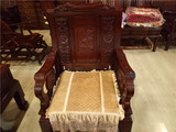 红木实木沙发座垫新款皮布艺沙发垫冬天防滑坐垫厚椅垫可拆洗坐垫
