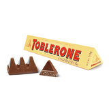 瑞士进口 Toblerone瑞士三角牛奶巧克力含蜂蜜及巴旦木糖50g 临期