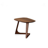 美式实木沙发边几角几边桌创意个性简约北欧小茶几样板房家具设计