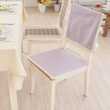 简约现代 夏季家居清新座椅垫 棉线布艺坐垫 薄款餐椅垫套装