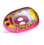 夏乐PVC环保充气儿童游泳圈宝宝游泳坐艇 婴儿游泳坐圈 充气玩具
