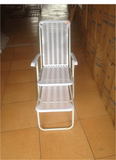 夏季麻将椅折叠椅午休椅沙滩椅竹椅躺椅 睡椅靠椅白色塑料椅椅子