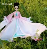 古代可儿娃娃仙女服 衣服 古装仙子服-0bitsu娃娃-多层全纱