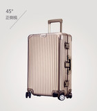 铝镁合金时尚铝框拉杆箱万向轮女金属旅行箱男商务高端登机箱30寸
