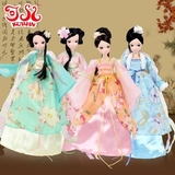 芭比玩具公主洋娃娃中国古装女孩可兒新版四季仙子关节体