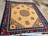 藏式地毯 混纺地毯 高档家居用品中国古典清明风格地毯大小可以选