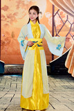 中国风复古原创改良汉服 儿童古装服装仙女童古装舞蹈写真服