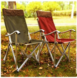 户外超轻铝合金折叠椅子家用便携式午休椅躺椅靠背椅钓鱼椅休闲椅