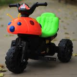 儿童电动车摩托车三轮车小孩玩具车可坐人电瓶充电小木兰宝宝童车